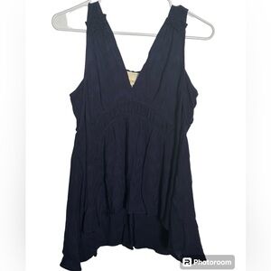 Maeve Anthropologie Britta Gathered Tank Top